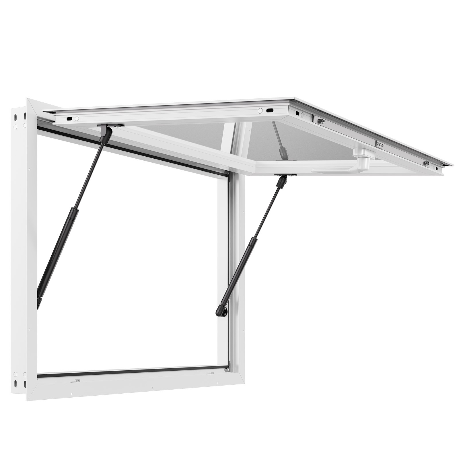 Uimoso 36x24in Food Truck Service Window with Awning,Aluminum Alloy Construction