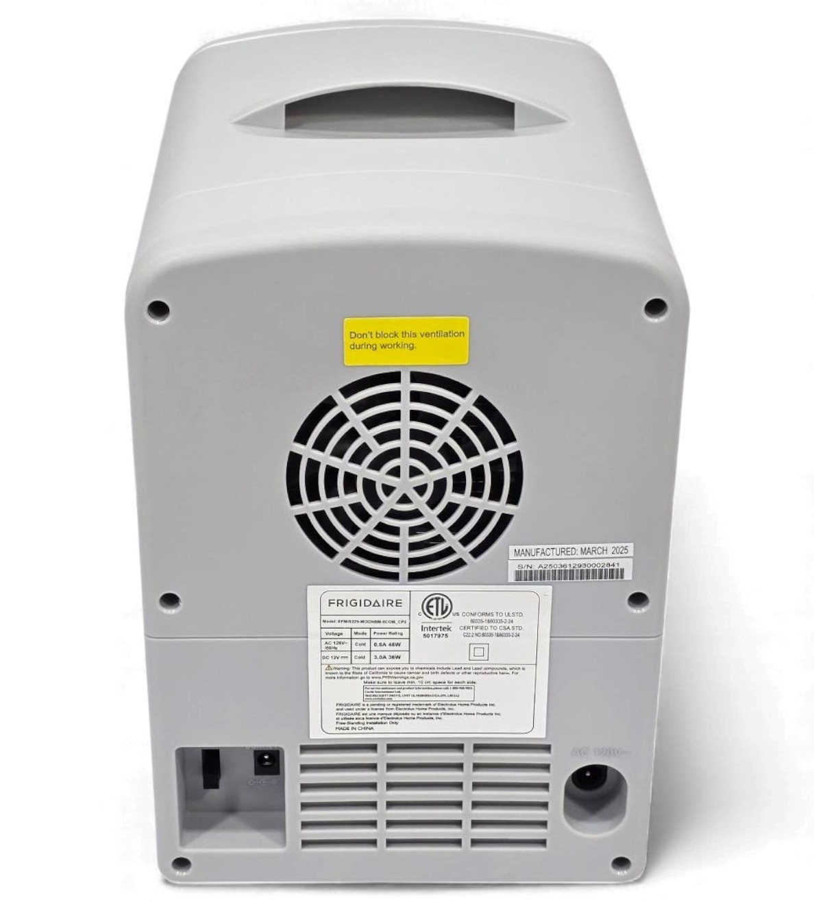 Frigidaire Mini Personal Retro Fridge Cooler 4 L or 6x 12‑oz cans EFMIS229-Moonb