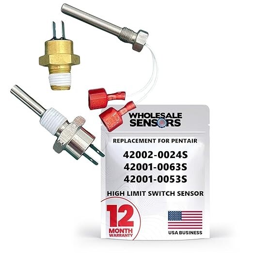 42002-0024S Stack Flue Sensor, 42001-0063S High Limit Switch & 42001-0053S