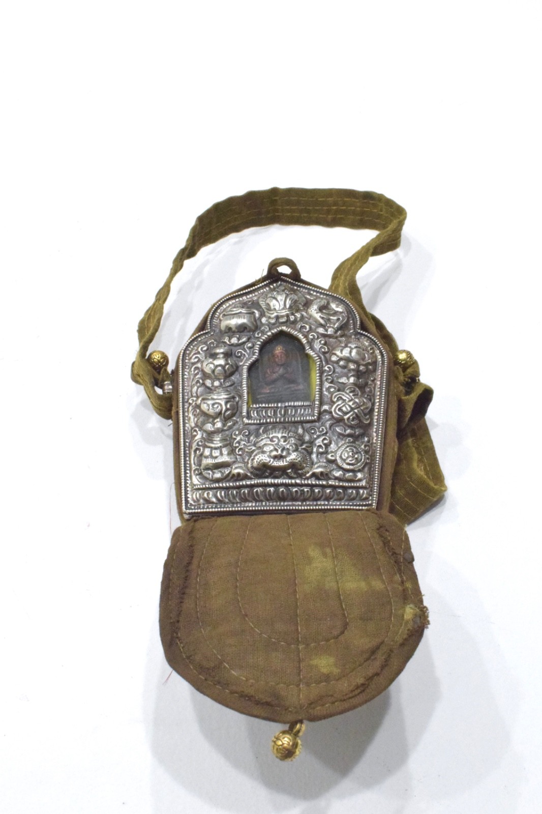 Tibetan Buddhist Ghau Shrine Traveling Prayer Shrine