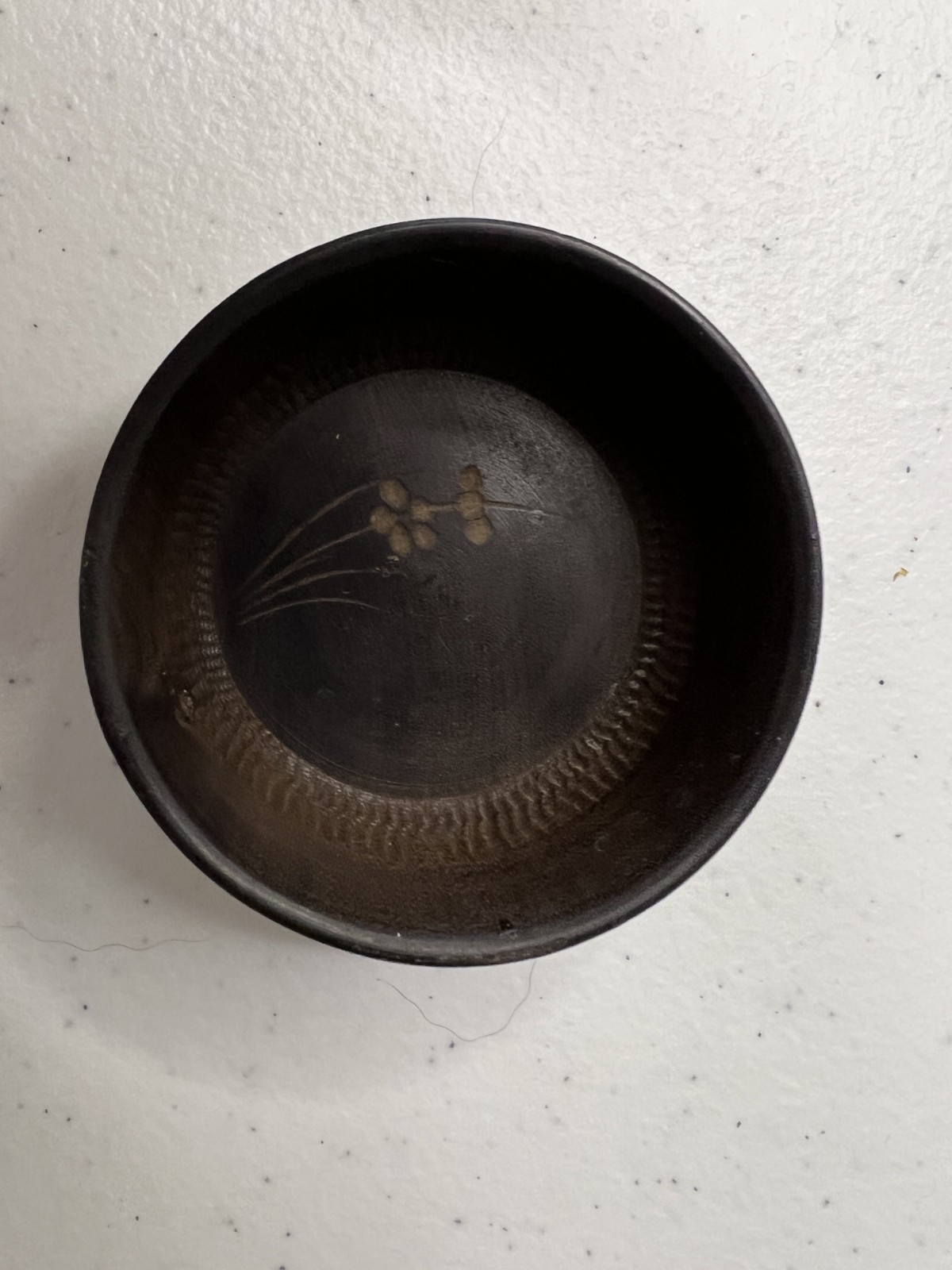 Pair of Antique Hand Carved Wood Salt Cellars