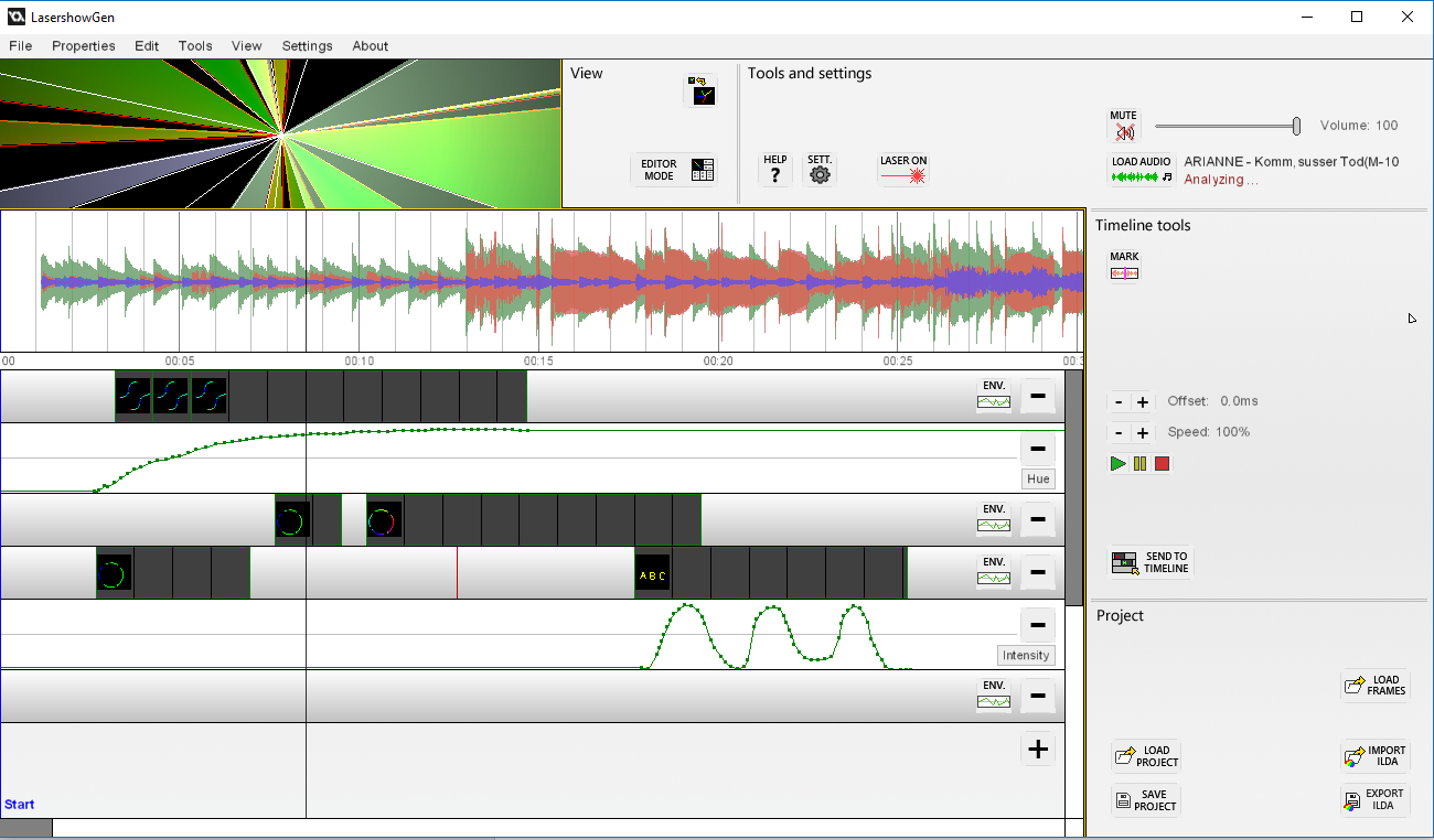 Helios Laser DAC - Low cost laser ILDA projector USB controller adapter
