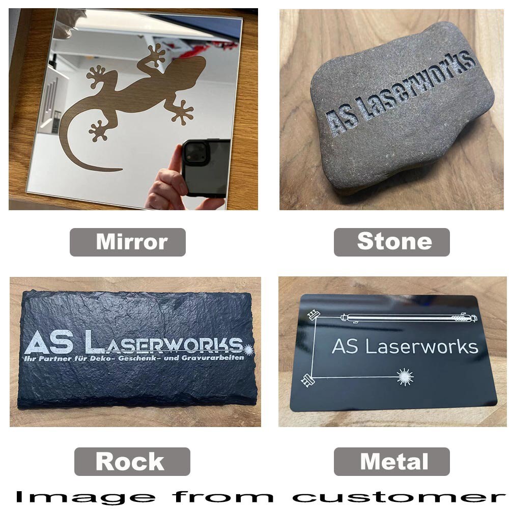 60W JPT M7 Mopa Fiber Laser Engraving Color Marking machine 300mm Lens for Metal