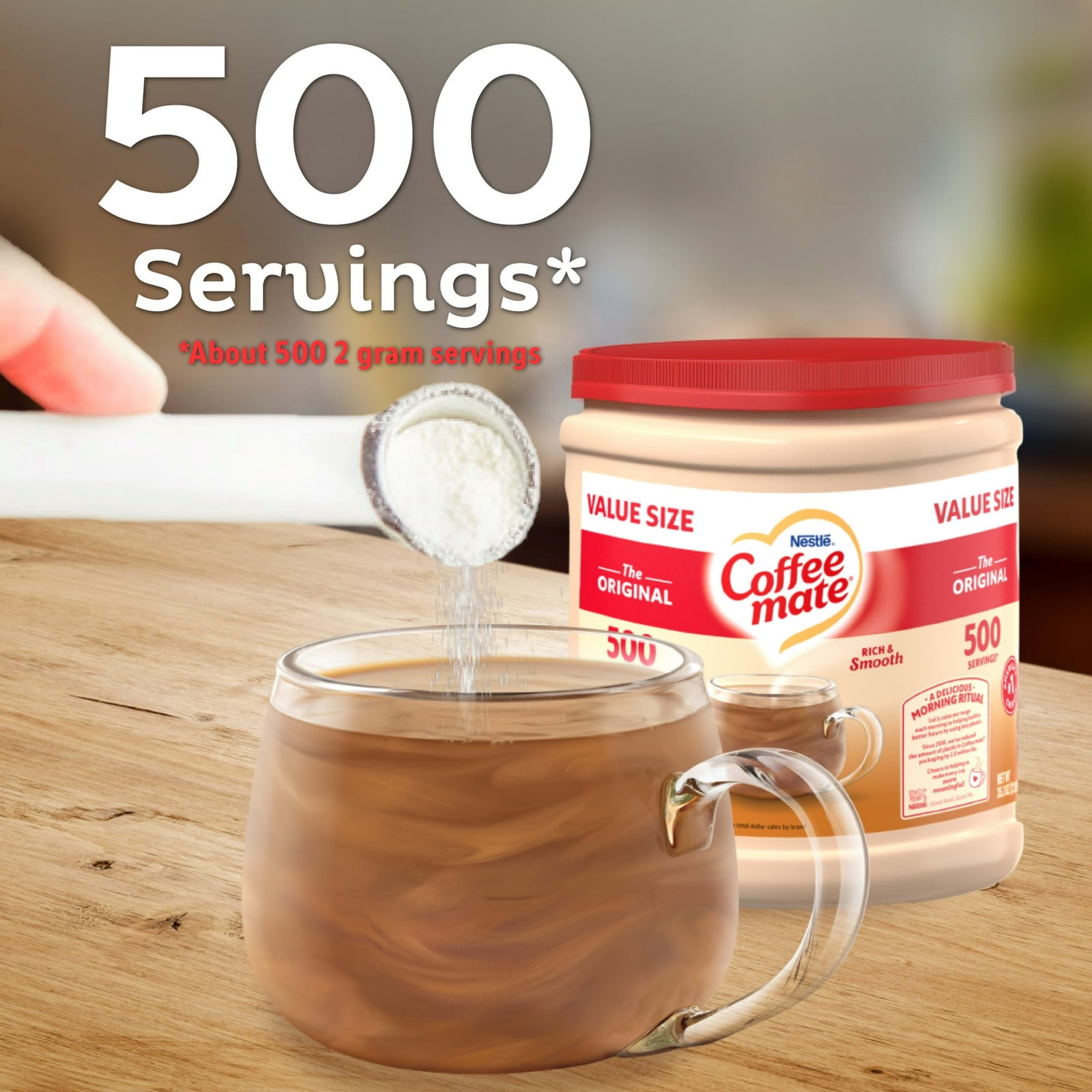 (2 pack) Nestle Coffee Mate, The Original Powdered Coffee Creamer, 35.3 oz