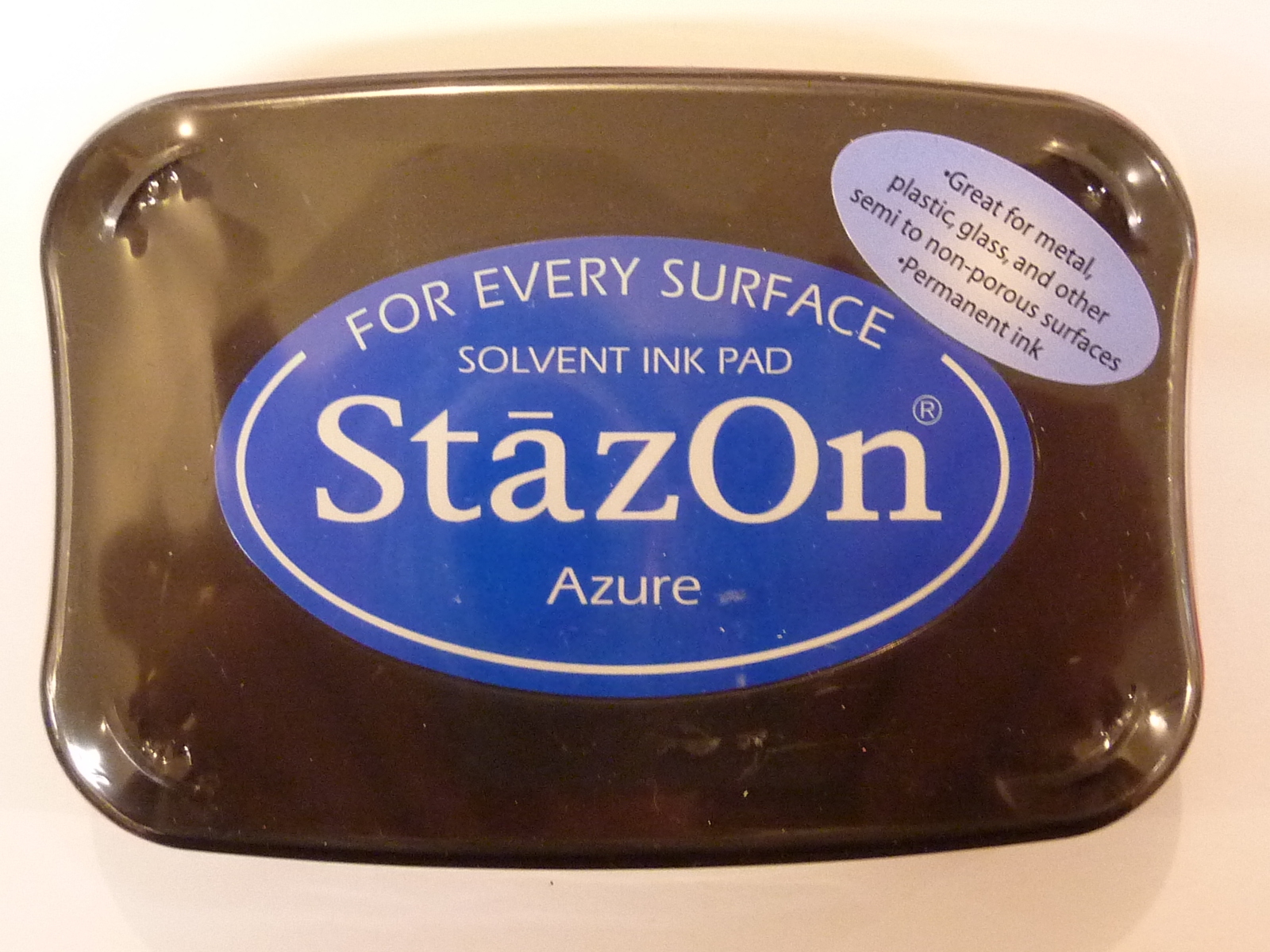 Staz-On Permanent Ink Stamp Pad, Acid Free, Archival, by Tsukineko, your choice