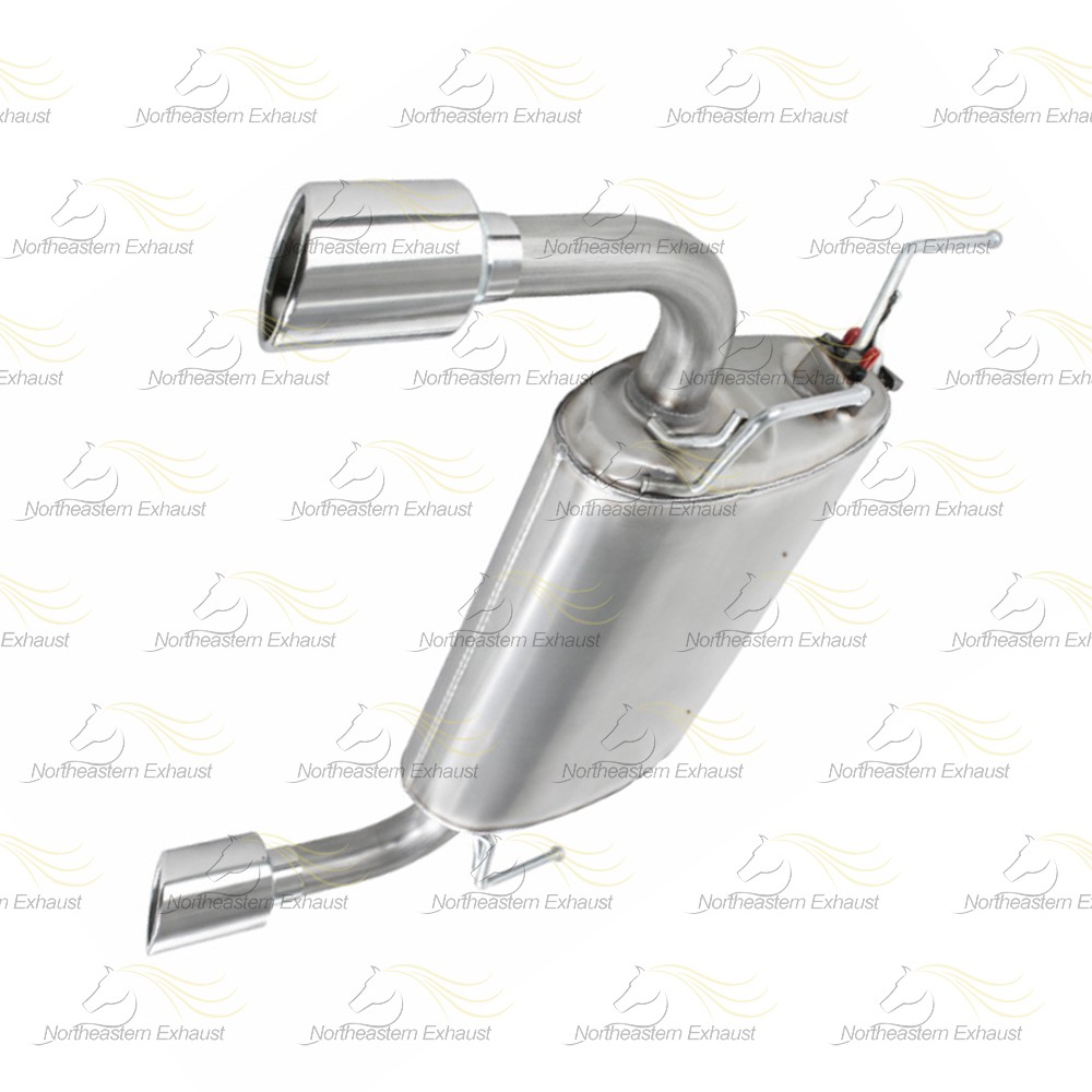 Stainless Steel Exhaust Rear Muffler fits: 2009-2012 Infiniti FX35 3.5L V6