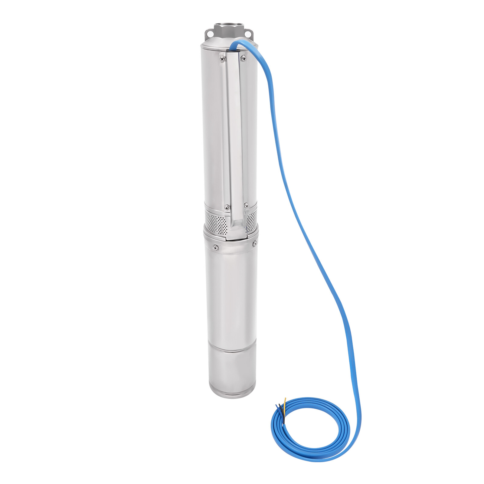 1.0 HP Water Well Pump Stainless Steel Deep Well Submersible Pump 3420RPM 750W!