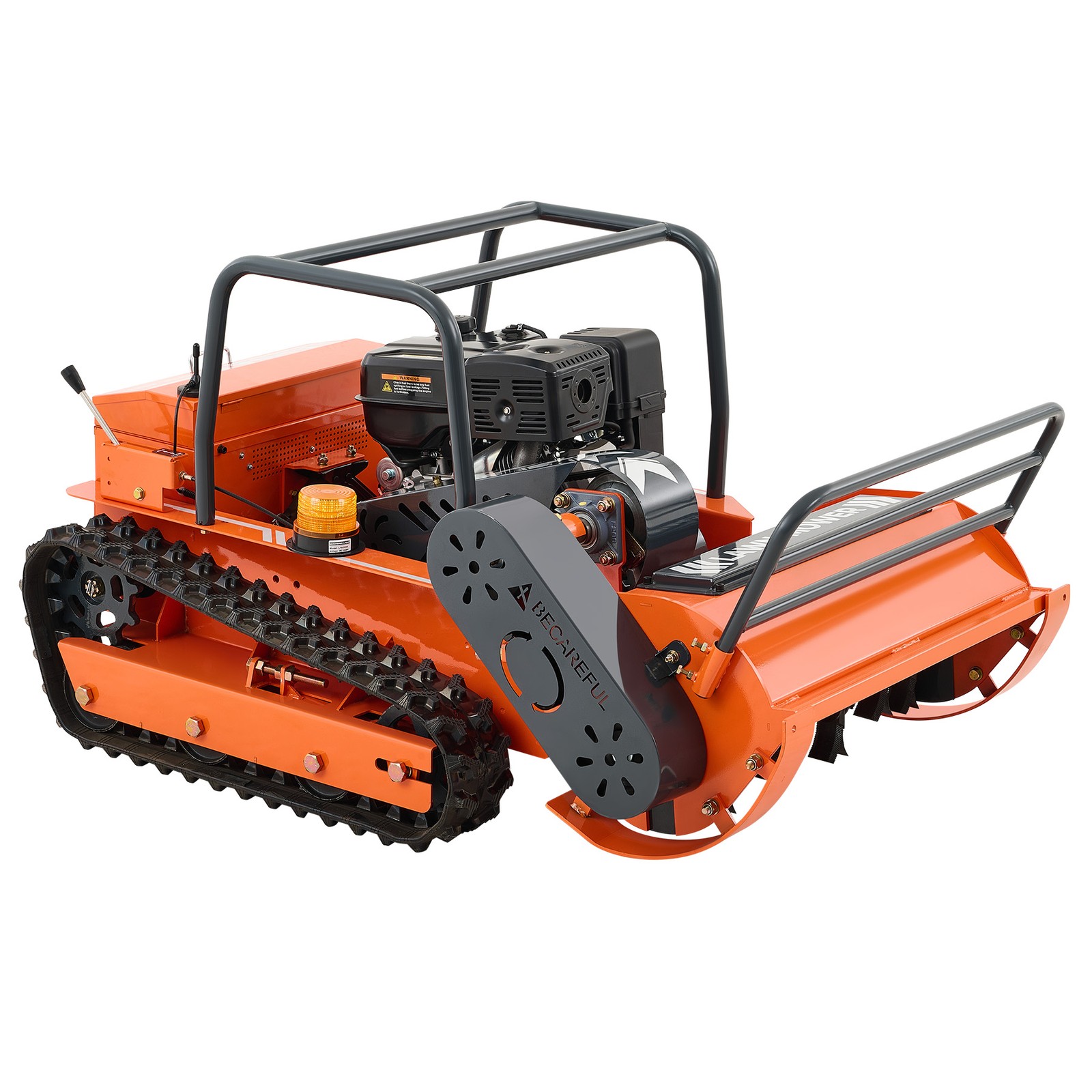 13.6hp Remote Control Lawn Mower Crawler Mower 45° Climbing 459cc 31.5" Width
