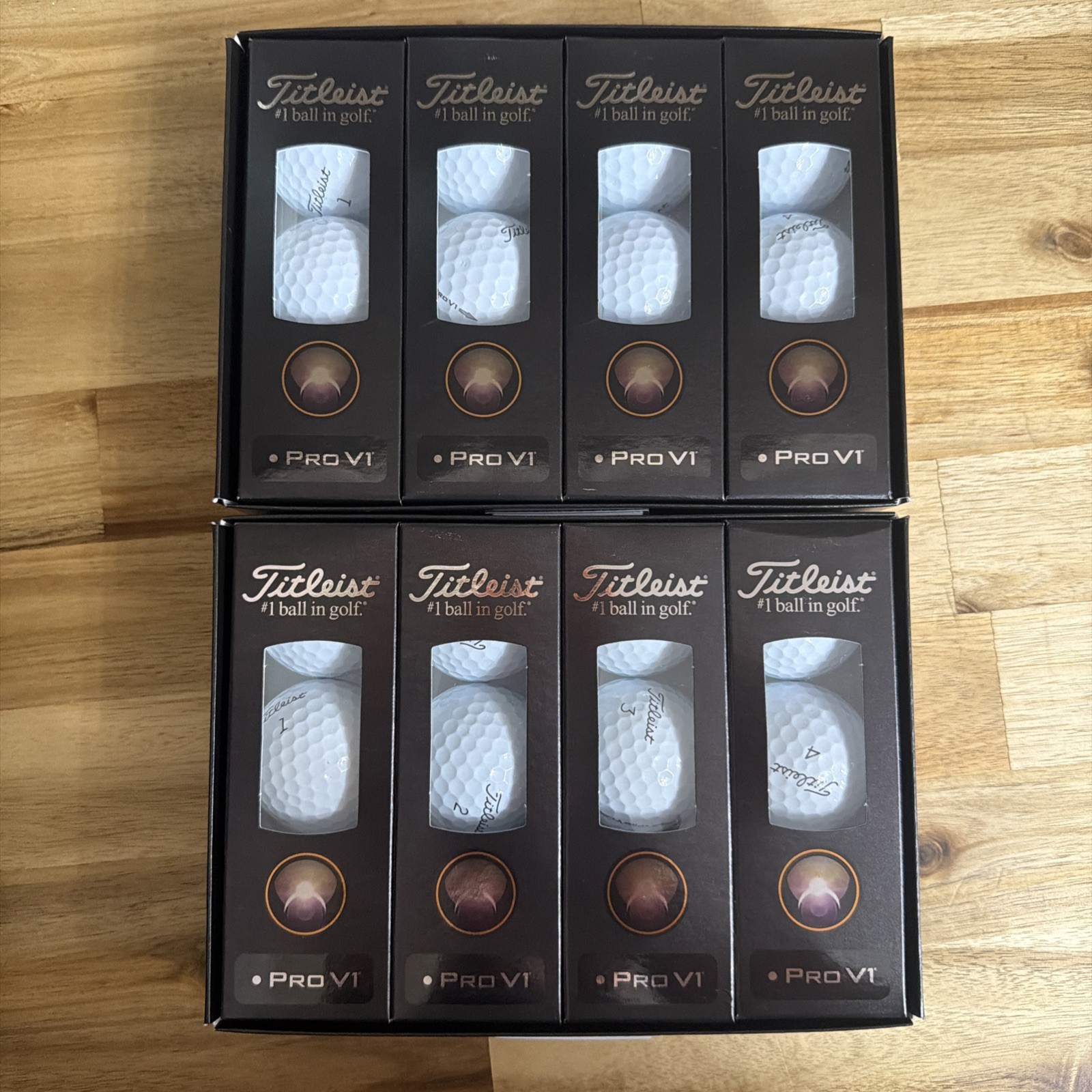 Titleist Pro V1 Left Dot Tour Preferred - 12 Balls - 2 Dozen