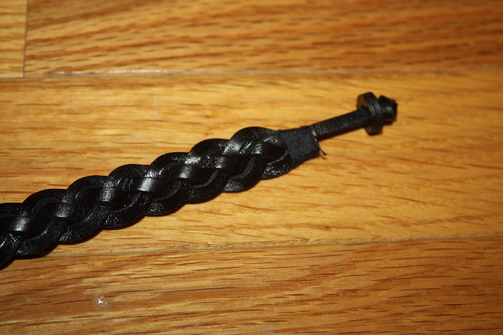 New POLO Ralph Lauren UNISEX Braided Leather Wrist Strap Bracelet Black OR Brown