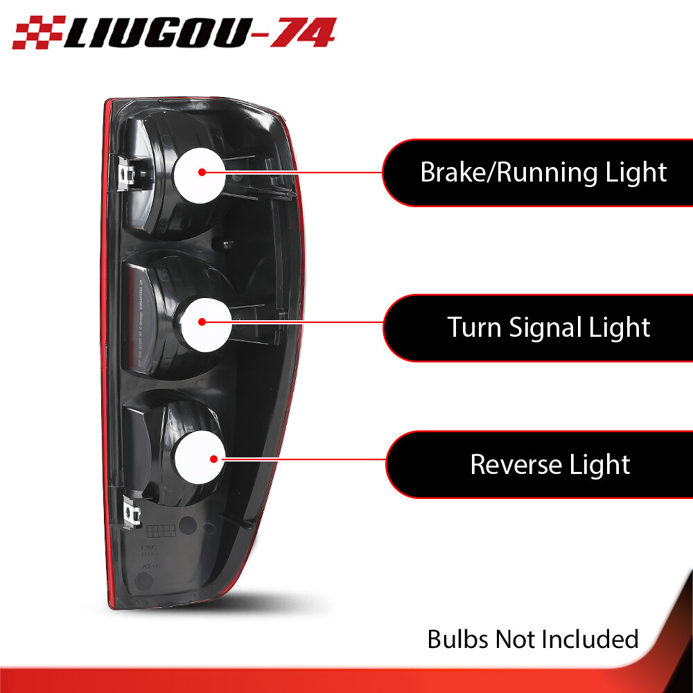 Tail Light Assembly Set Fit For 2004-2012 Chevy Colorado GMC Canyon Left & Right