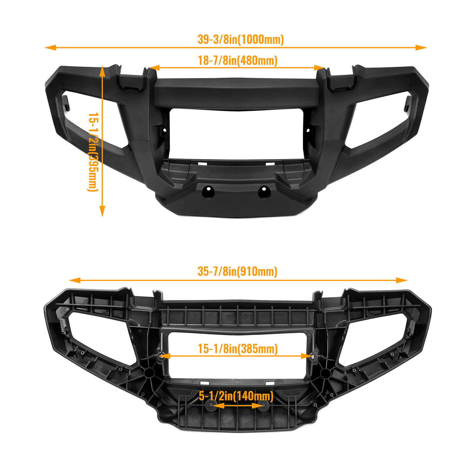 KUAFU Front Bumper Guard For Polaris Sportsman 500 700 800 X2 Touring 2005-2010