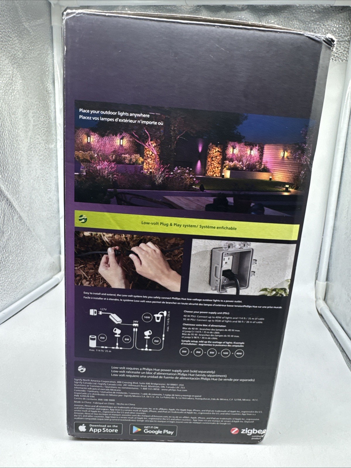 Philips Hue Lily XL Outdoor Smart Spot Light Color Changing LED Light 1746230V7