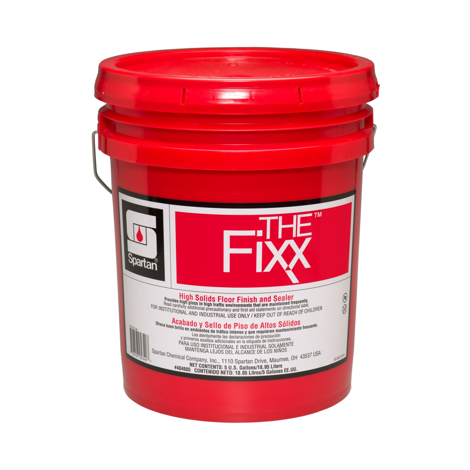 5 Gallons Spartan Fixx Floor Finish