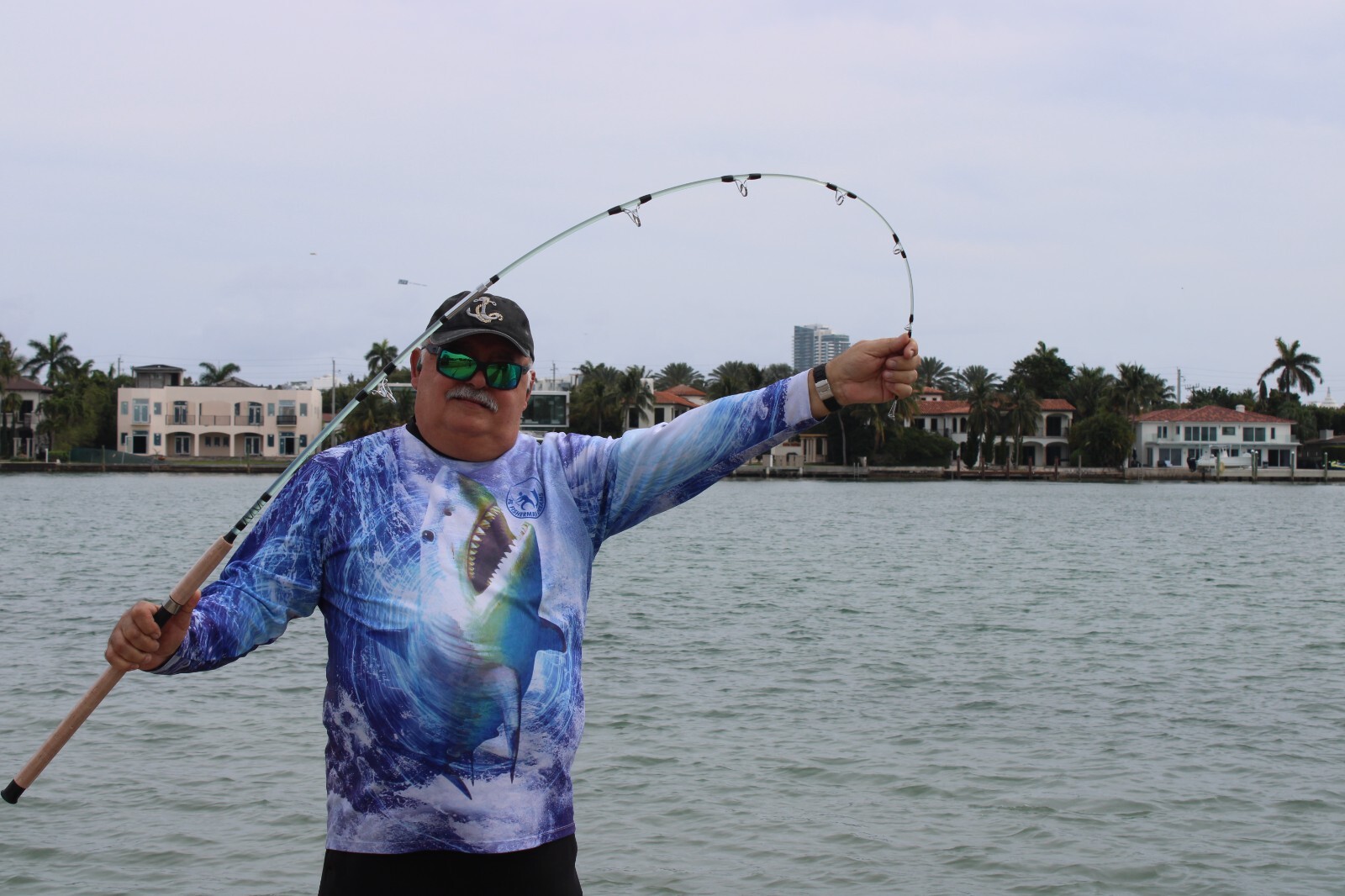 Spinning Rod - LARGO STICK I 7ft 1 Section 7 guides -Hook holder - Not Ugly