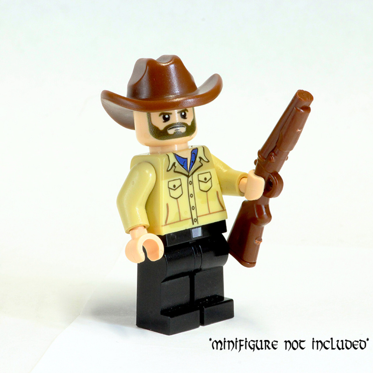 Brickwarriors Sawed-Off Shotgun for Minifigures -Pick your Color!-
