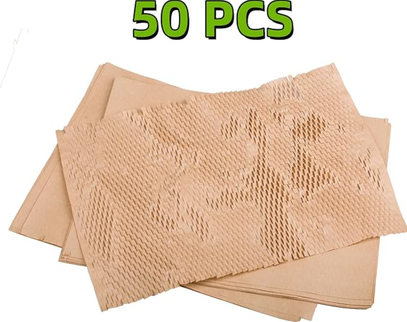 Honeycomb Packing Paper Cushion Wrap Sheets Packing Moving Shipping Lock Protect