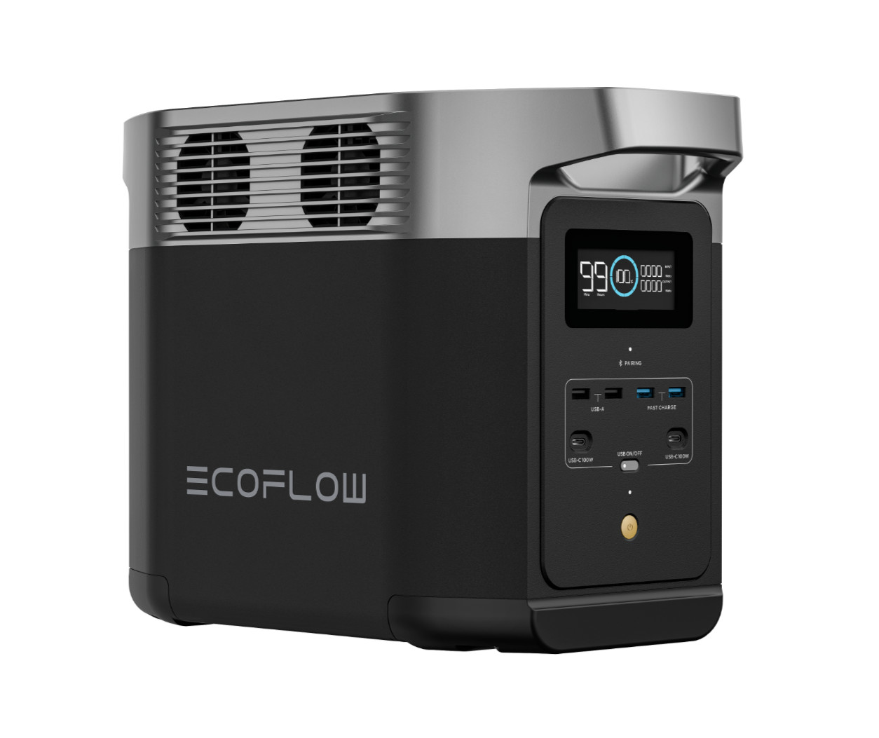 EcoFlow DELTA 2 Portable Power Station 1024Wh Certified Refurbished, LiFePO4