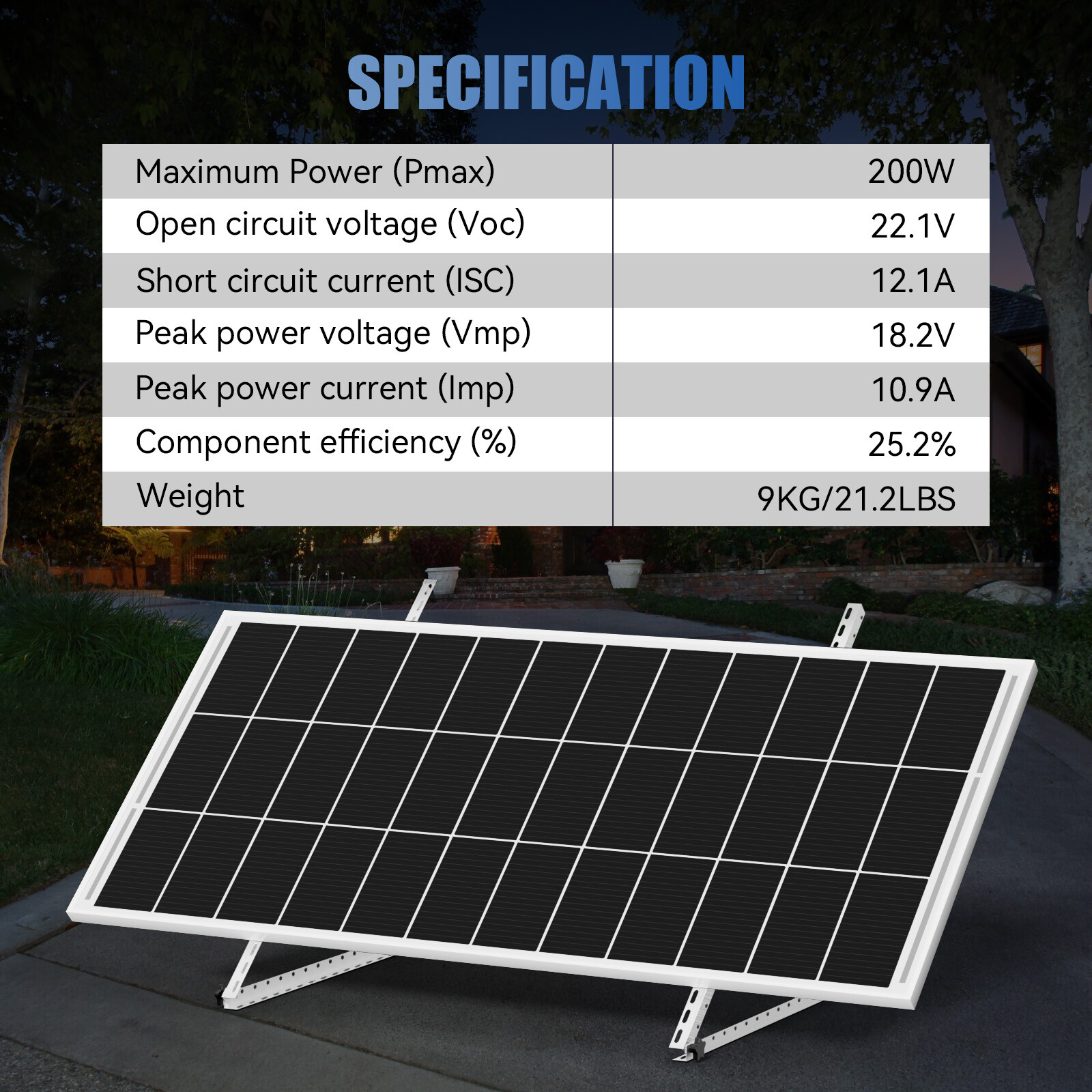 400W 12V Solar Panel 18BB N-type Battery Charge RV PV Home Off-Grid Battery Powe
