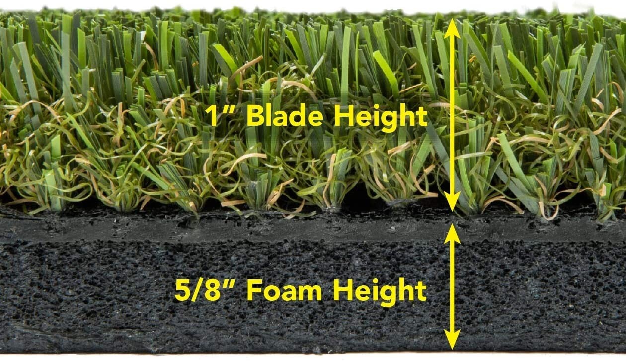 12" x 24" Commercial Pro Golf Synthetic Turf Mat Chipping Driving Range Practice