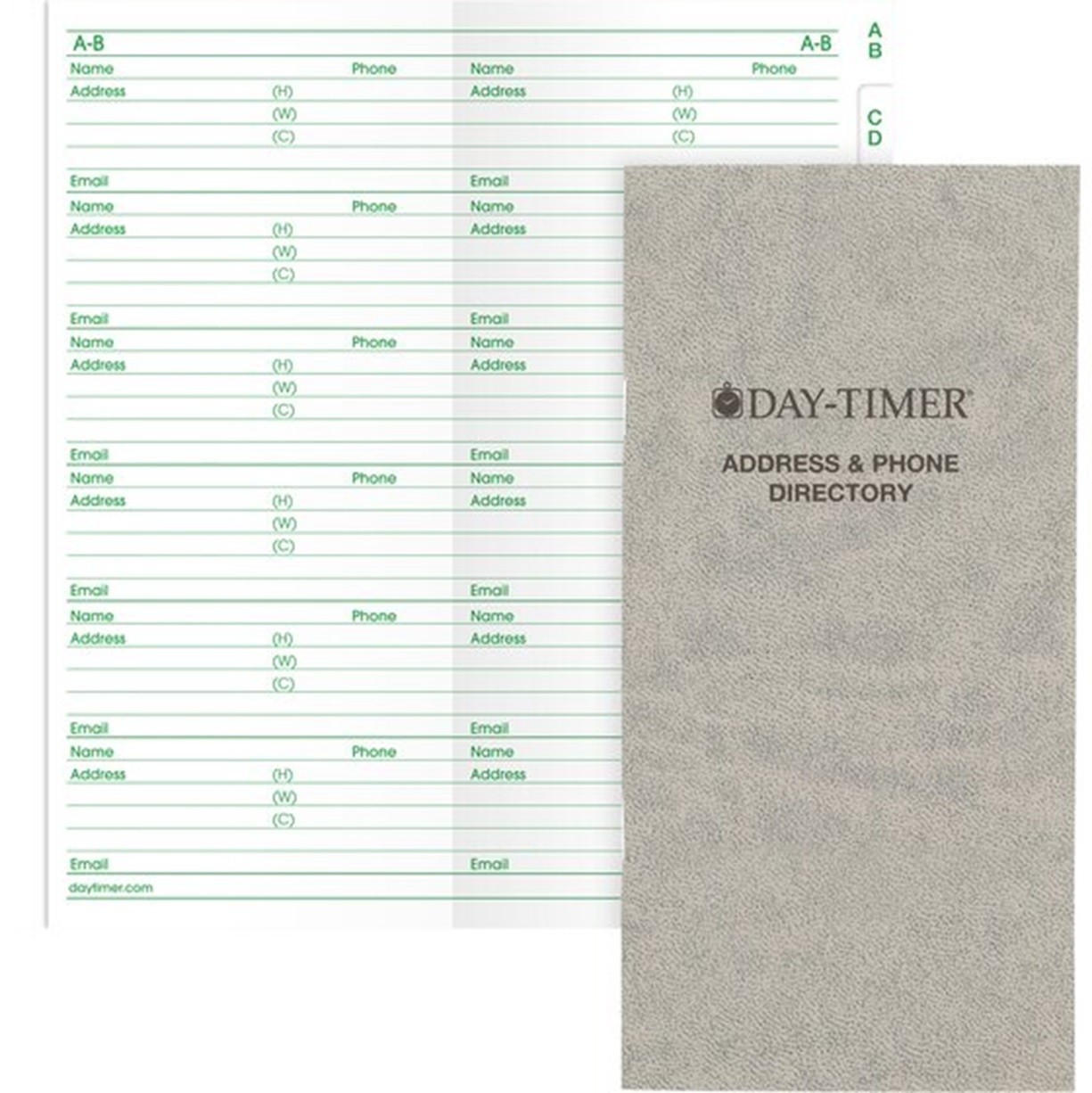 Day-Timer Jul26–Jun27, 1-Page/Day Planner Refill Pocket 3-1/2 x 6-1/2" +Extras