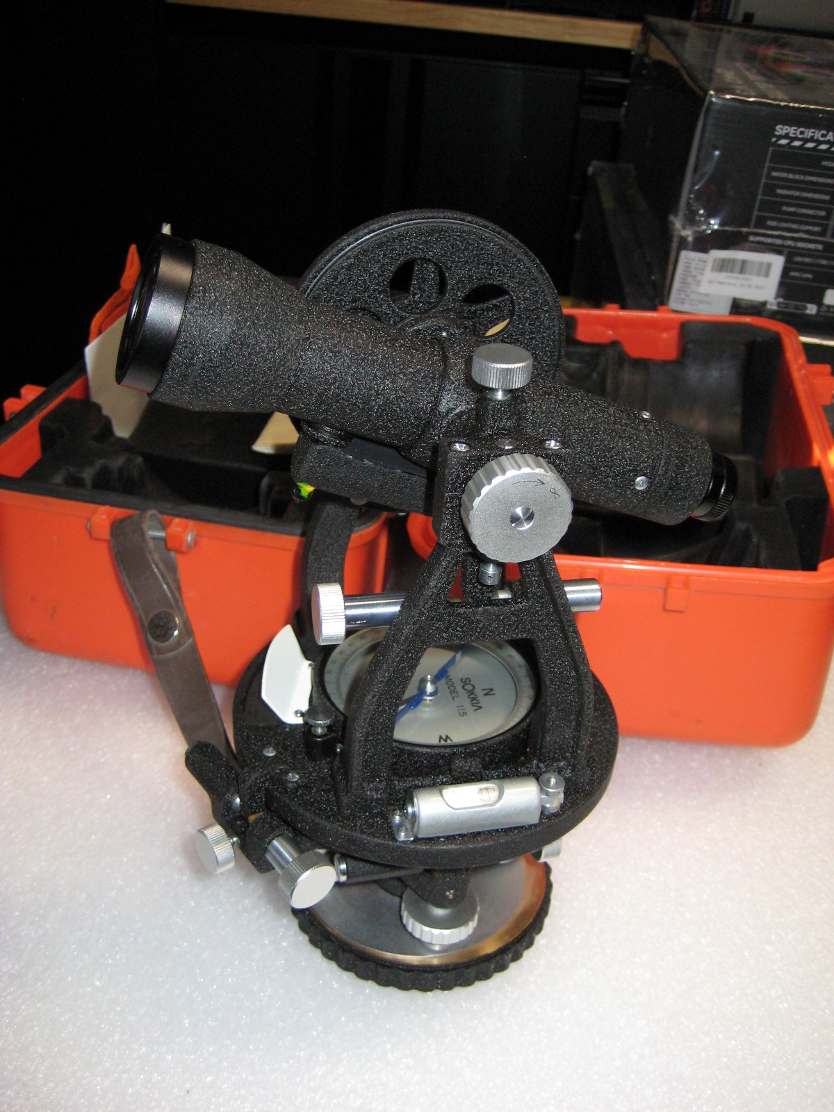 Sokkia KT5 Transit In Case with Manual Pre-owned A1 Condition Purchased 1994