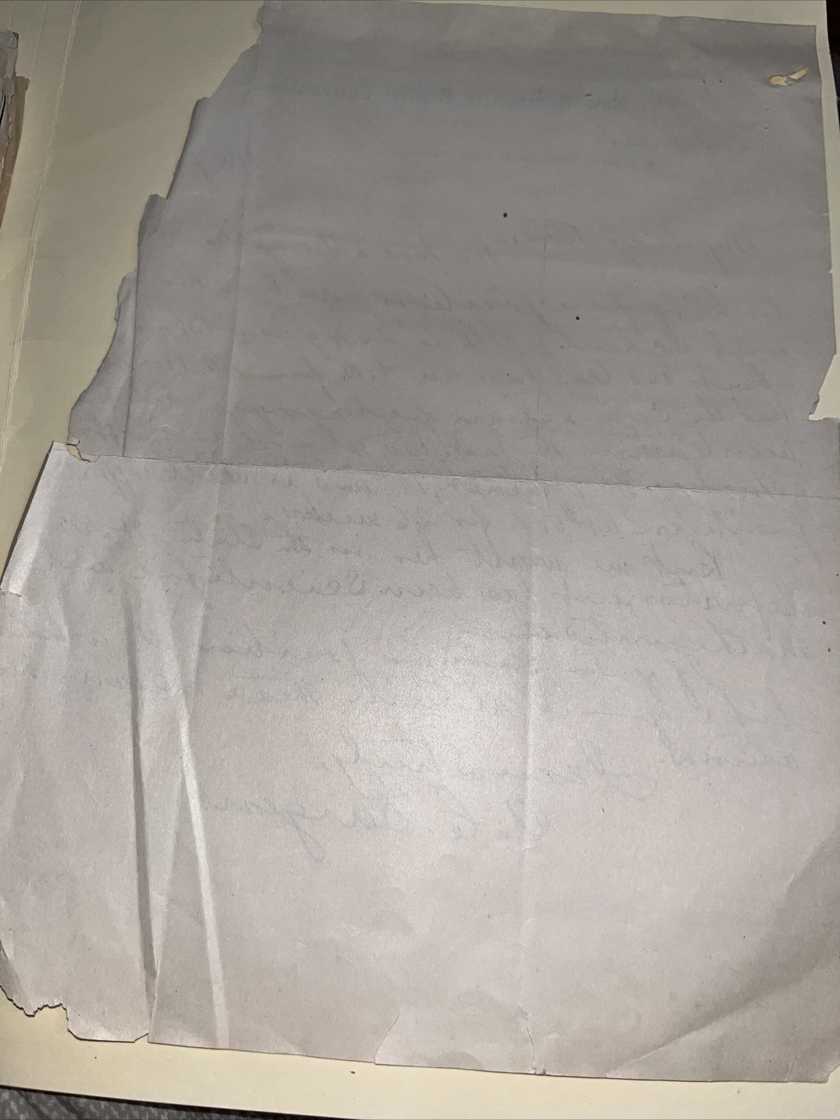 Early 1900s Rev O C Sargent Letter: Secretary, New Hampshire Baptist Convention