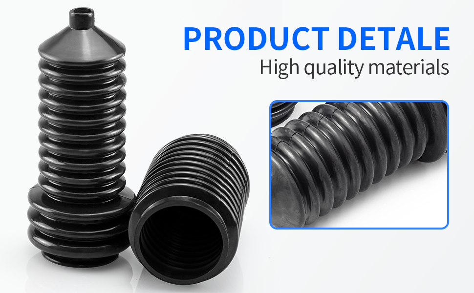 Steering Rack Boots PAIR For Polaris Ranger RZR 400 500 570 700 800 900 1000