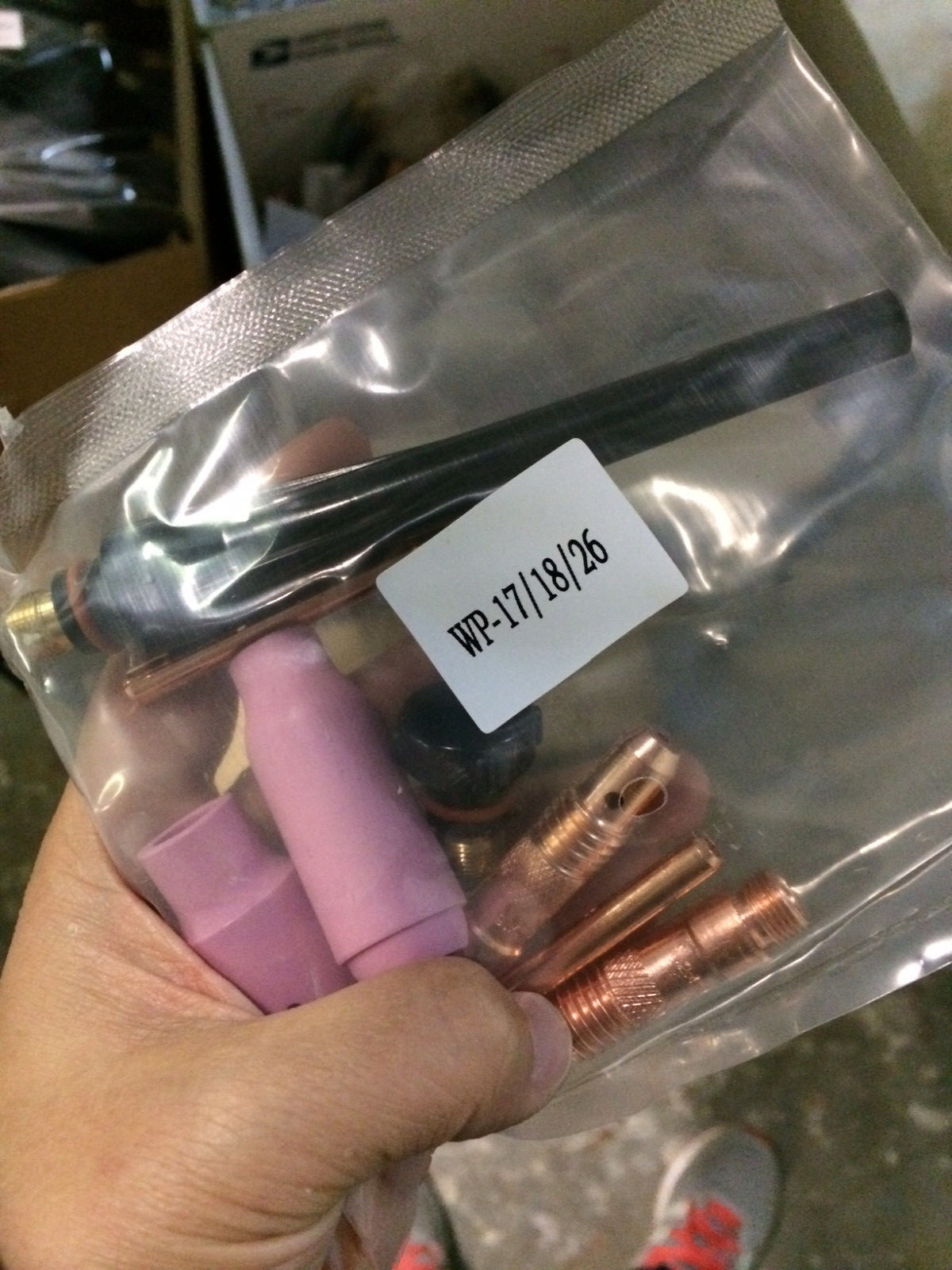 WeldingCity® TIG Welding Torch Package WP-17FV Flex-Valve 150A 12.5-ft Air-Cool