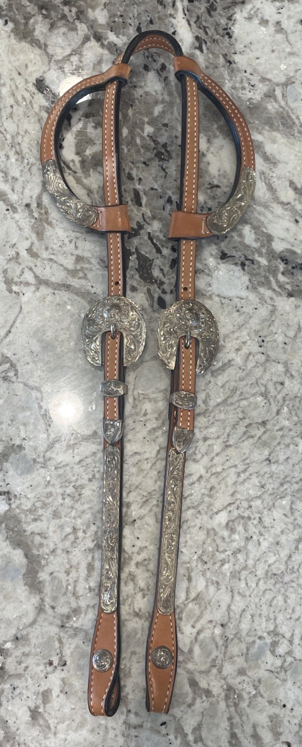 Dale Chavez Show Headstall Double Ear
