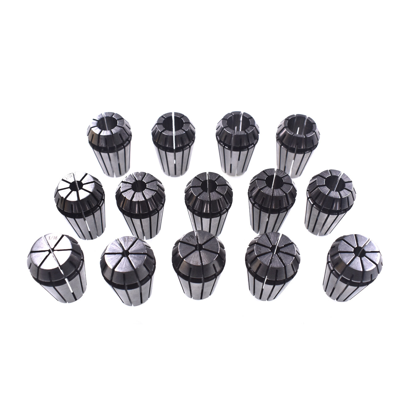 14pcs ER20 Spring Collet Set Kit 1/16"-1/2" CNC Super Precision 3/8 1/4 1/8 US
