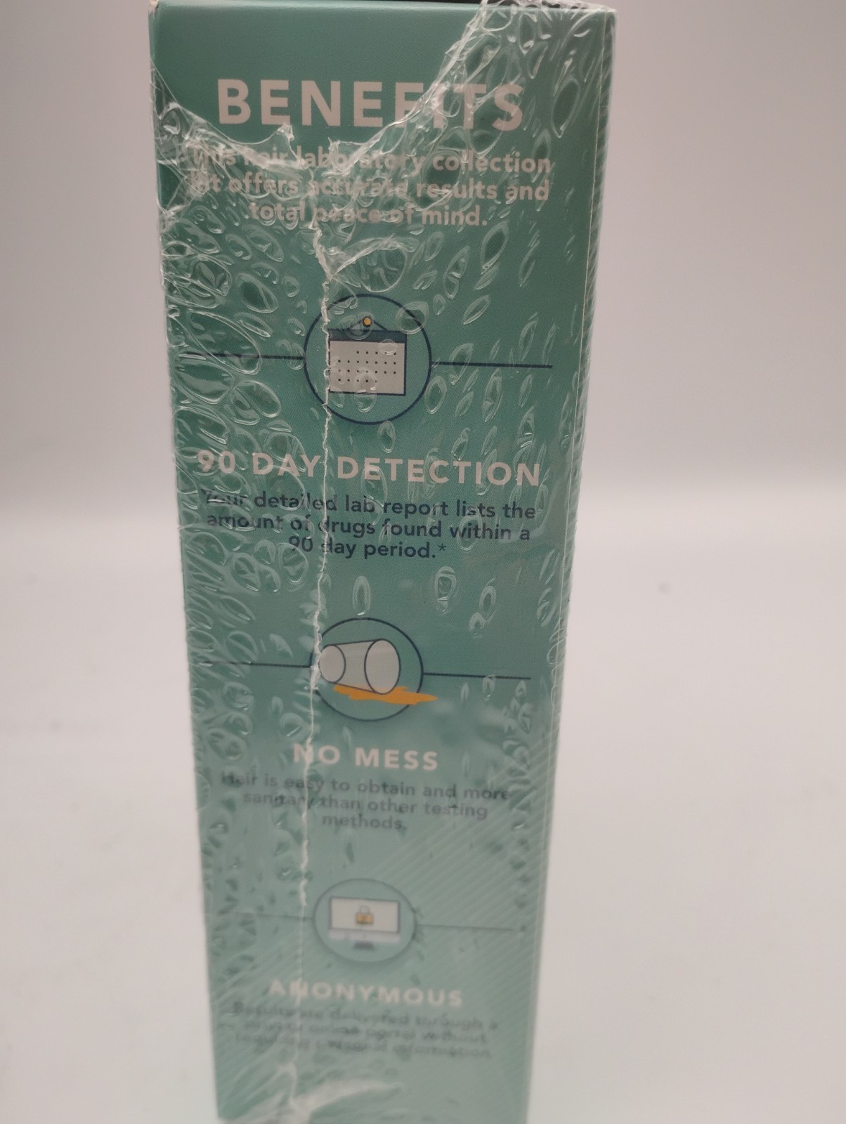 HairConfirm Hair Drug Test Hair Collection Kit 90 Day Report New