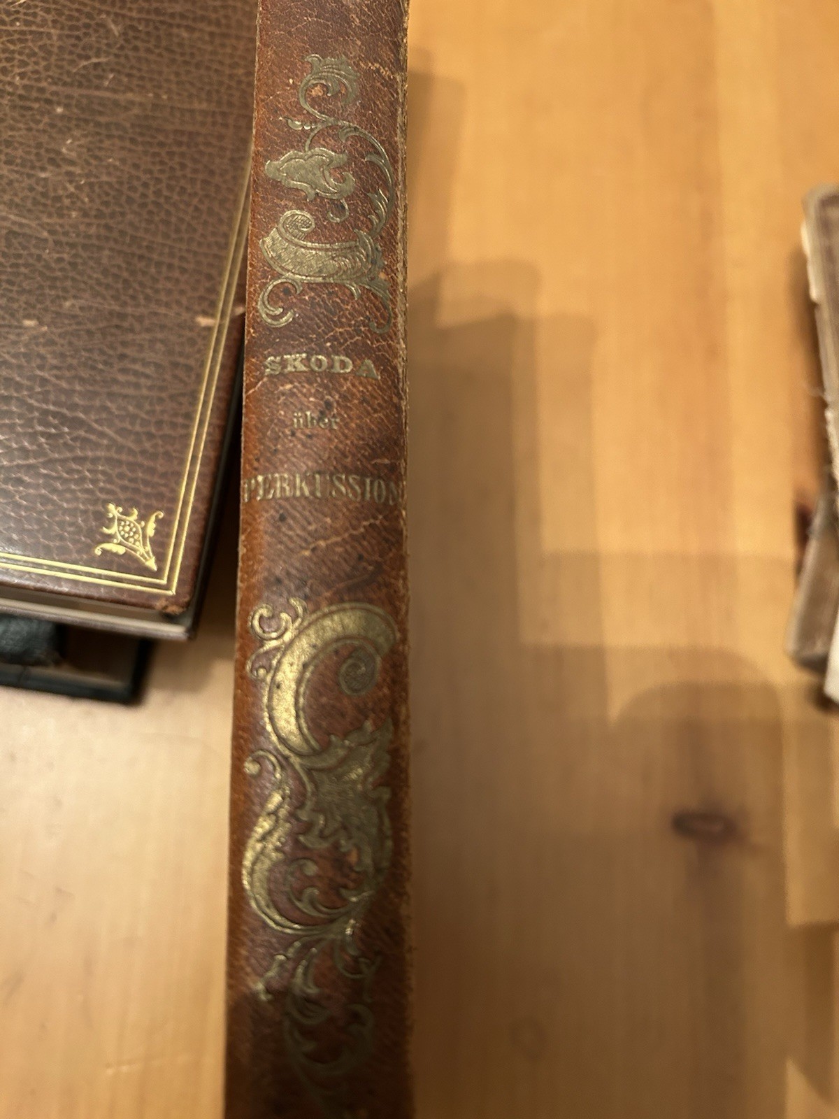 Study of Percussion and Auscultation by Dr Joseph Skoda Hardc Written In GERMAN