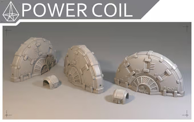 Generators for 28mm Legion Sci-fi Tabletop Terrain