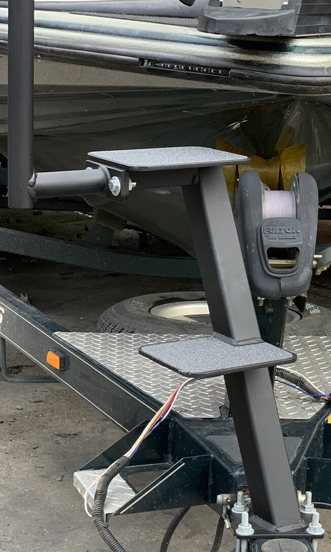 Omega Step Dual Step bass Boat Trailer Steps