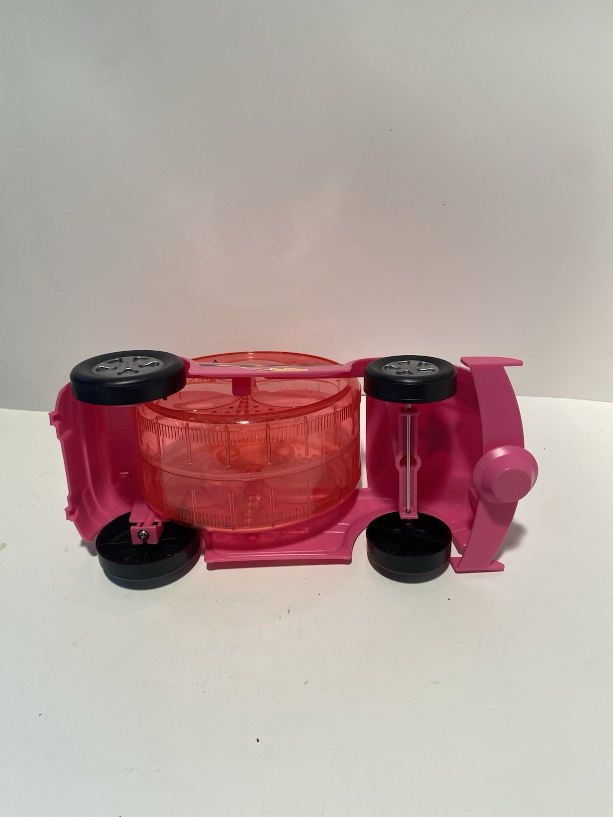 PINK. Pet Exercise Car, Hamster Wheel, Gerbil, Safe Container SO CUTE!