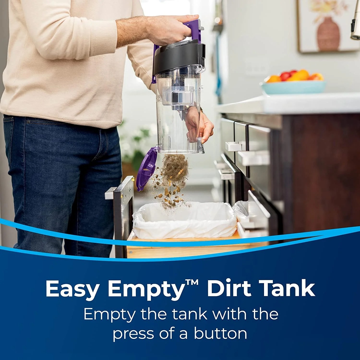 BISSELL CleanView Compact Turbo Bagless, Corded, Compact, Lightweight, Upright