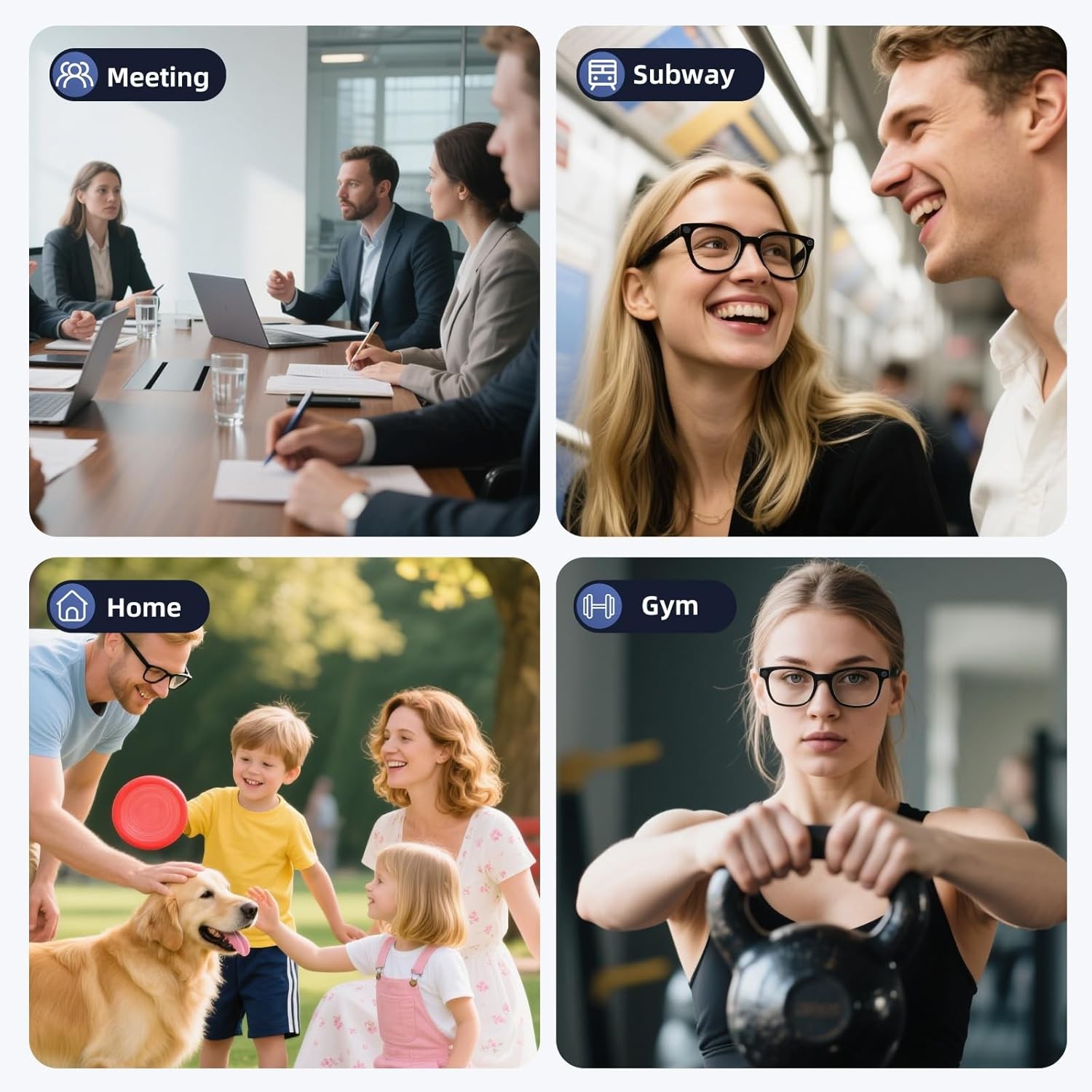 LED Light Cover for RayBan Meta Smart Glasses, Adjustable Blocker...