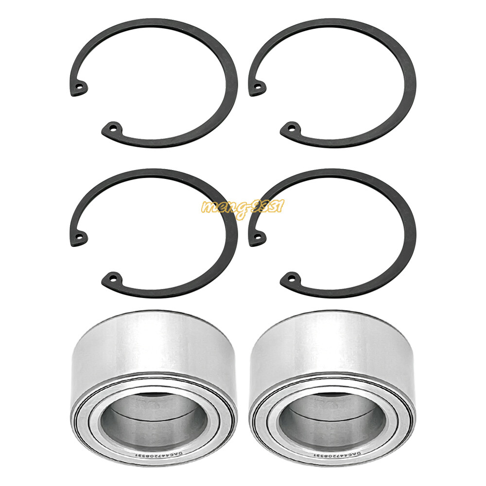 Front & Rear Wheel Bearings Set for Polaris Sportsman 850 XP/X2/Touring 09-2022