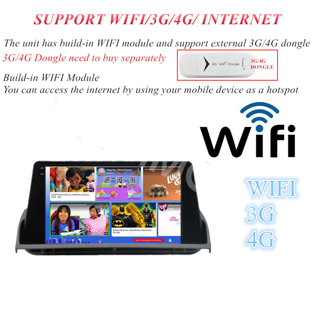 Fit For Mazda 6 2004-2015 Android 13 Car Radio Stereo GPS WIFI Bluetooth FM USB