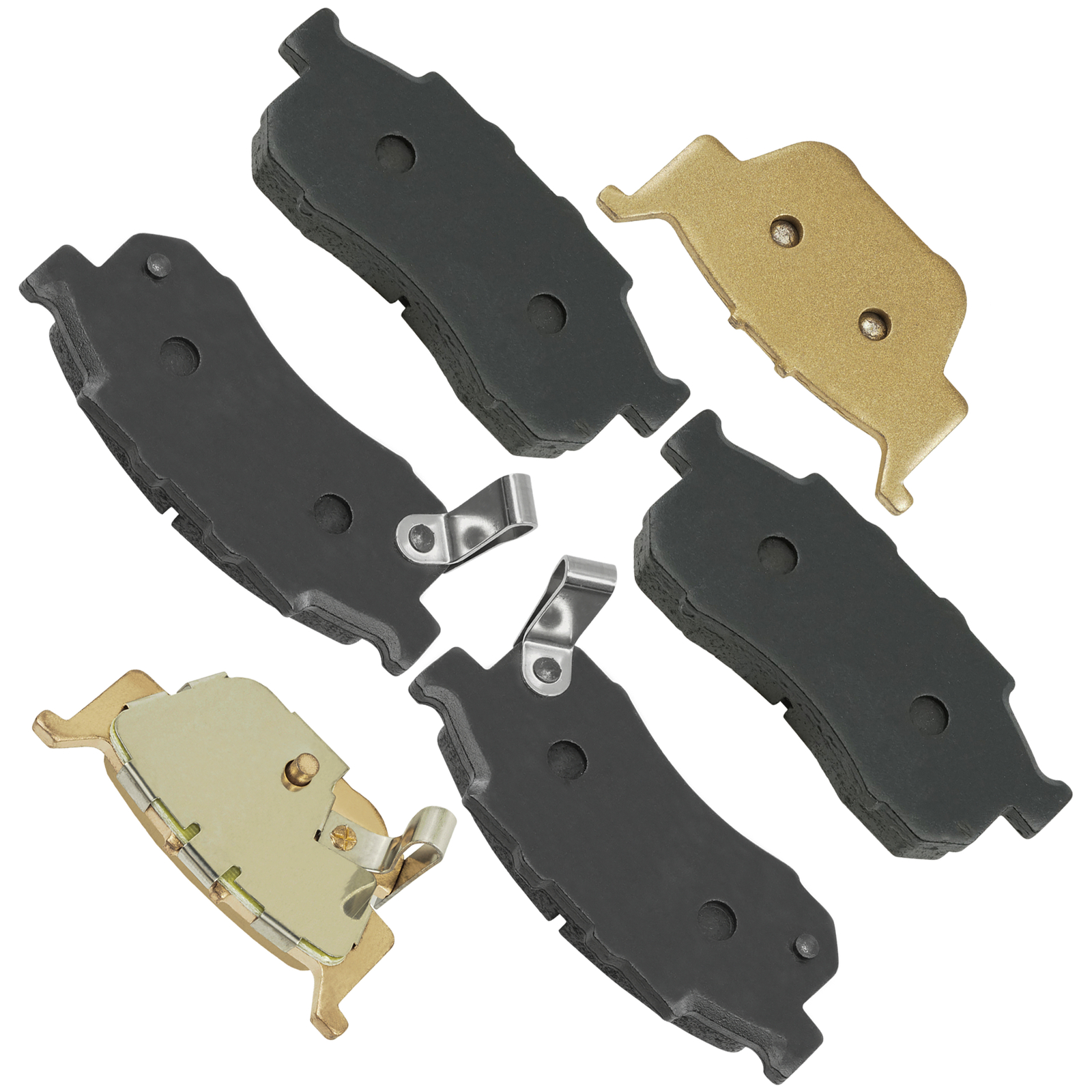 Front And Rear Brake Pads For Honda Pioneer 500 520 700 SXS700 700-4 2014-2024