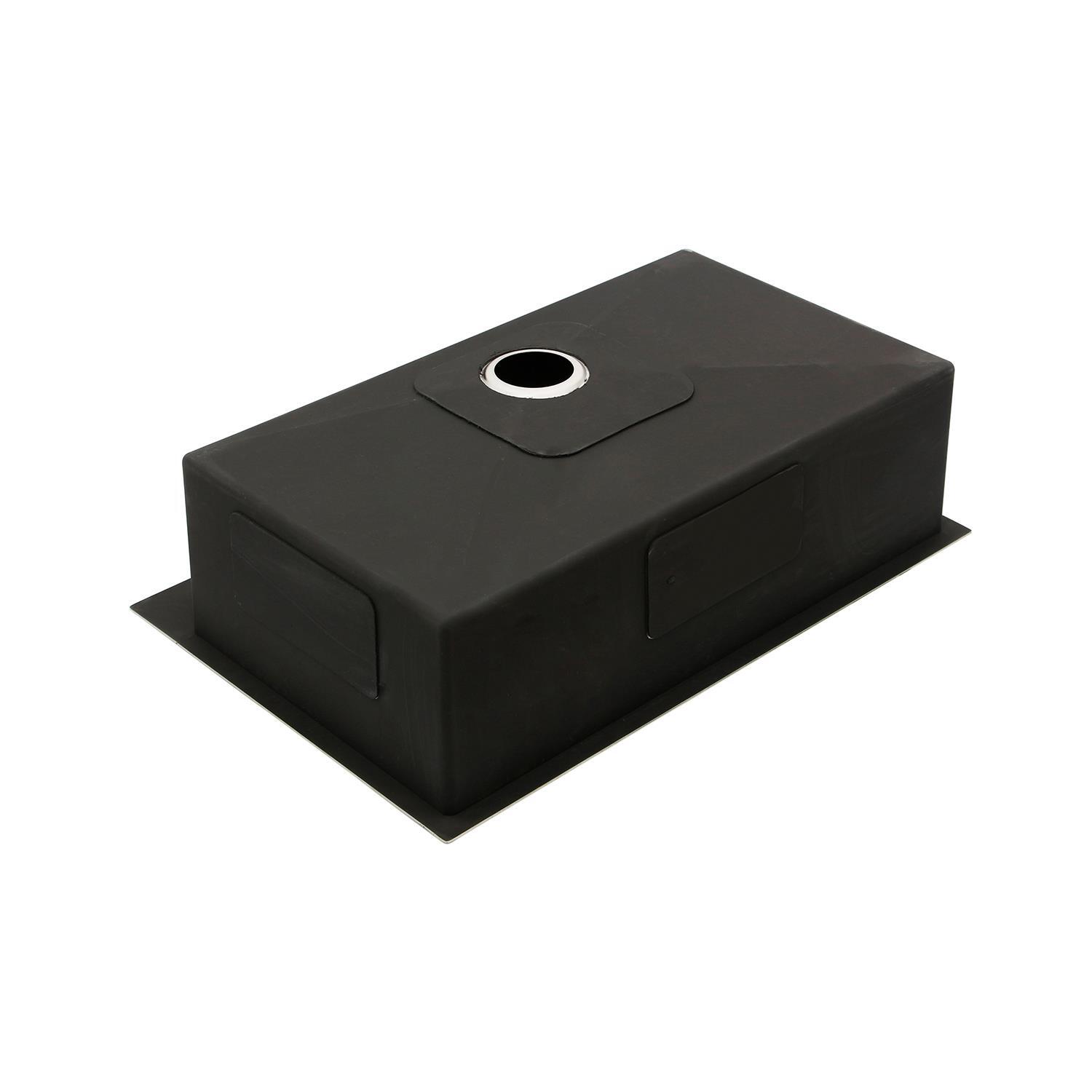 33"x 22"x 9" Single Basin Stainless Steel Top Mount Kitchen Sink w/ Bottom Grid