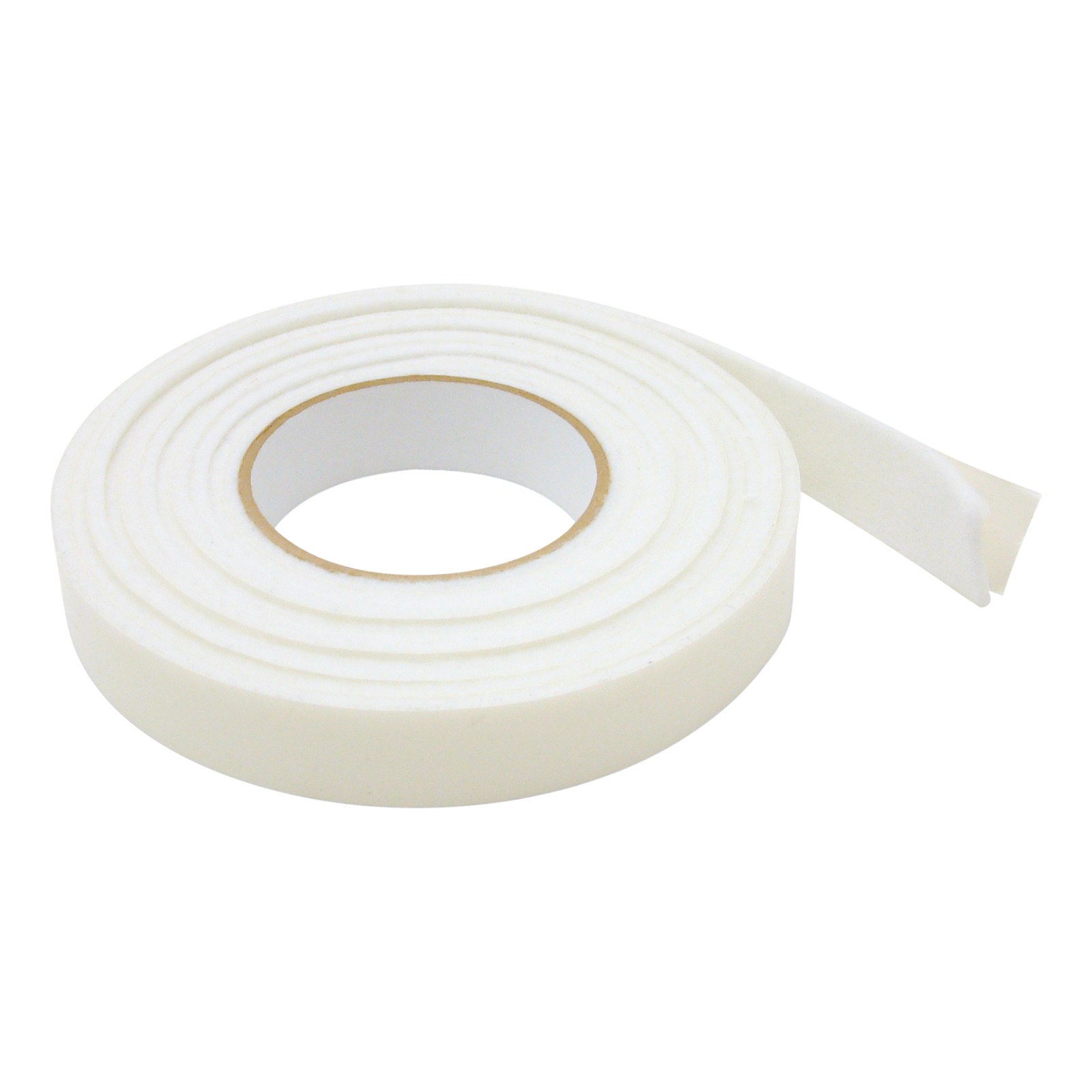 FindTape Polyester Felt Tape [3mm thick] (FELT-08): 1 in. x 10 ft. (White)