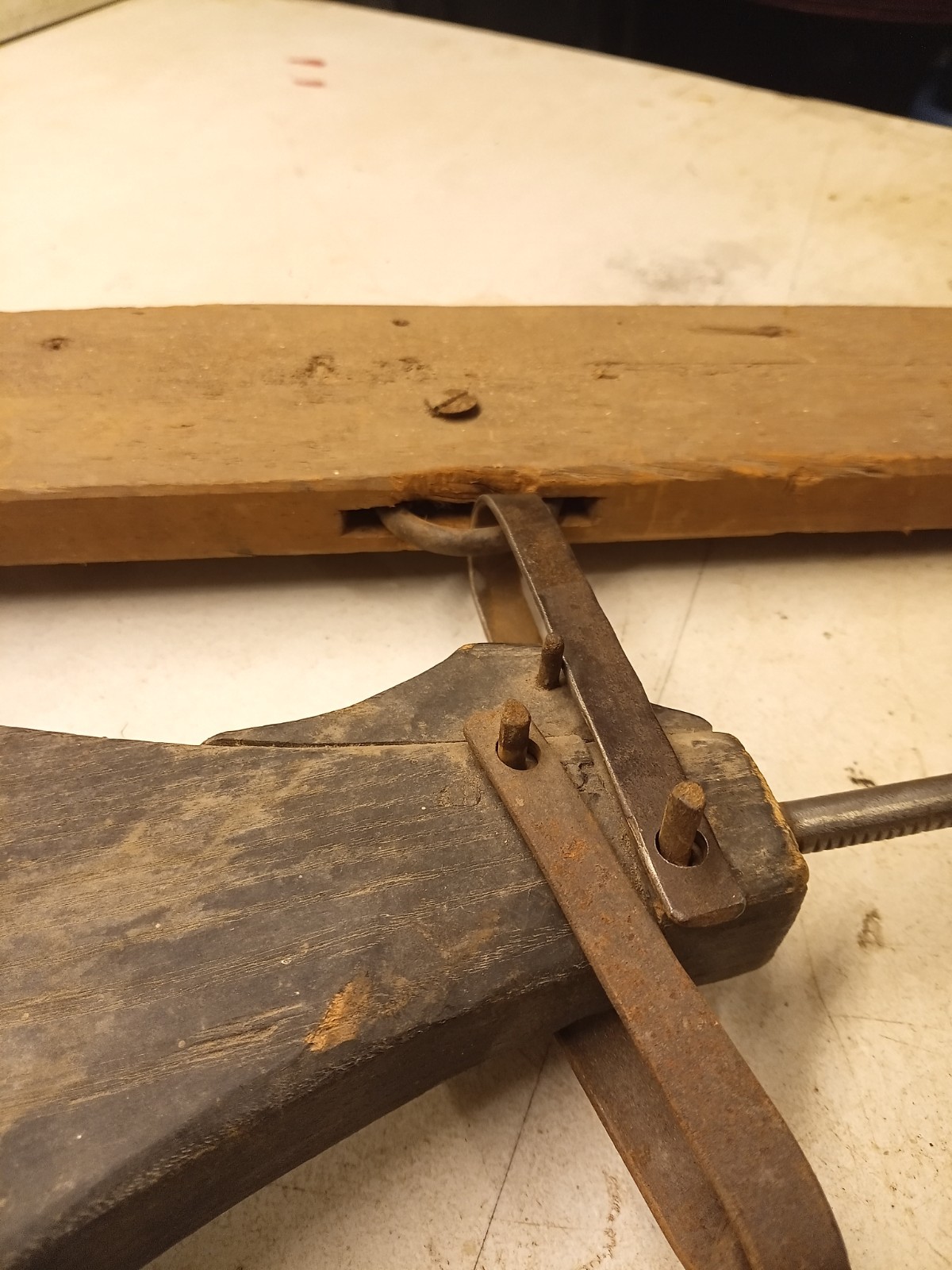 Antique Steelyard Scales With Roman Numerals Steel Primative