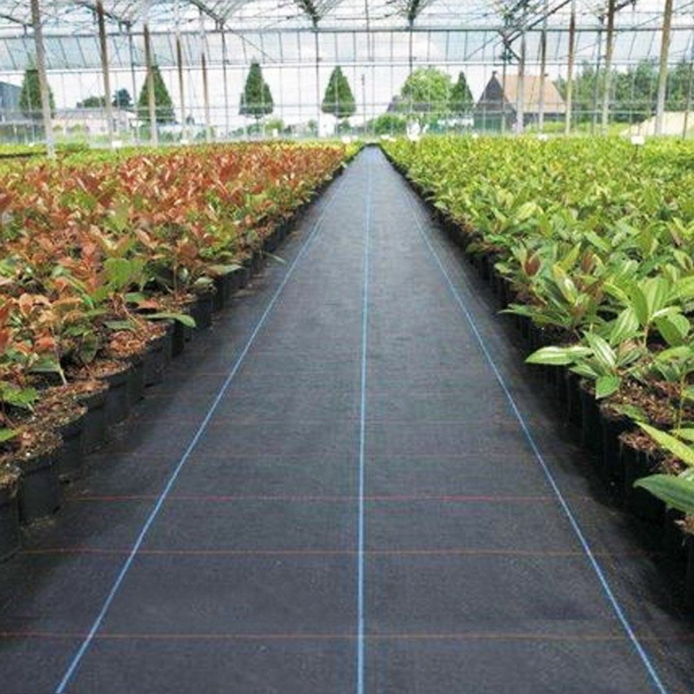 NEW Weed Barrier Fabric Woven Earthmat Ground Cover Landscape 3.2oz/sq.yd