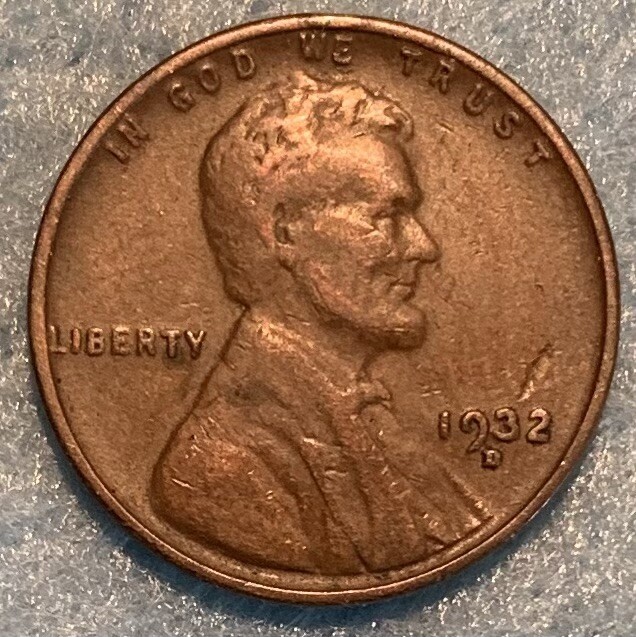 1932 D Lincoln Wheat Cent  G-F X-205
