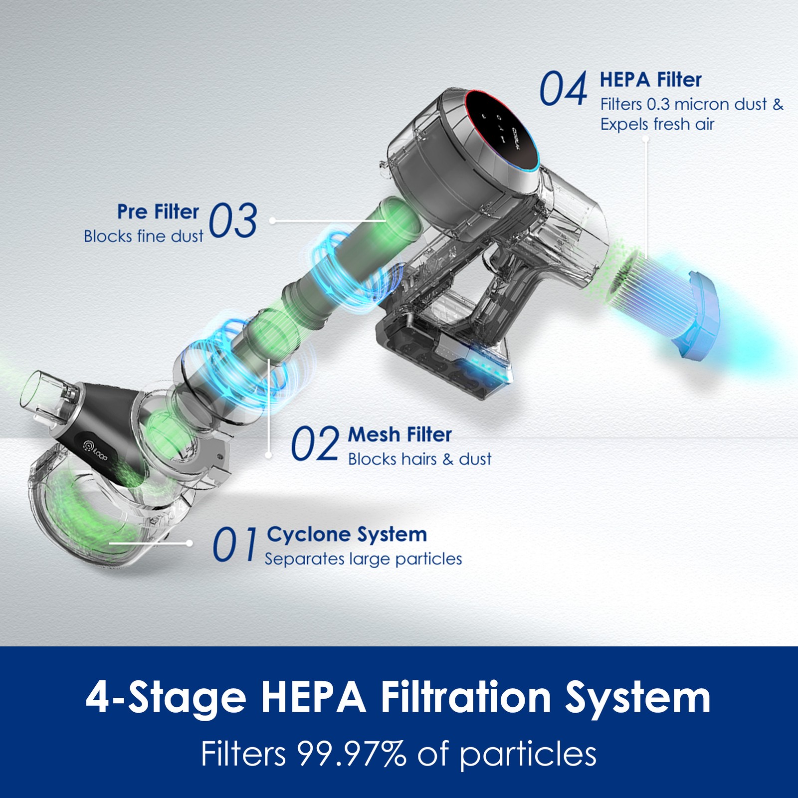 Tineco Pure One S11 Ultra Smart Cordless Stick Vacuum Cleaner, ZeroTangle Brush