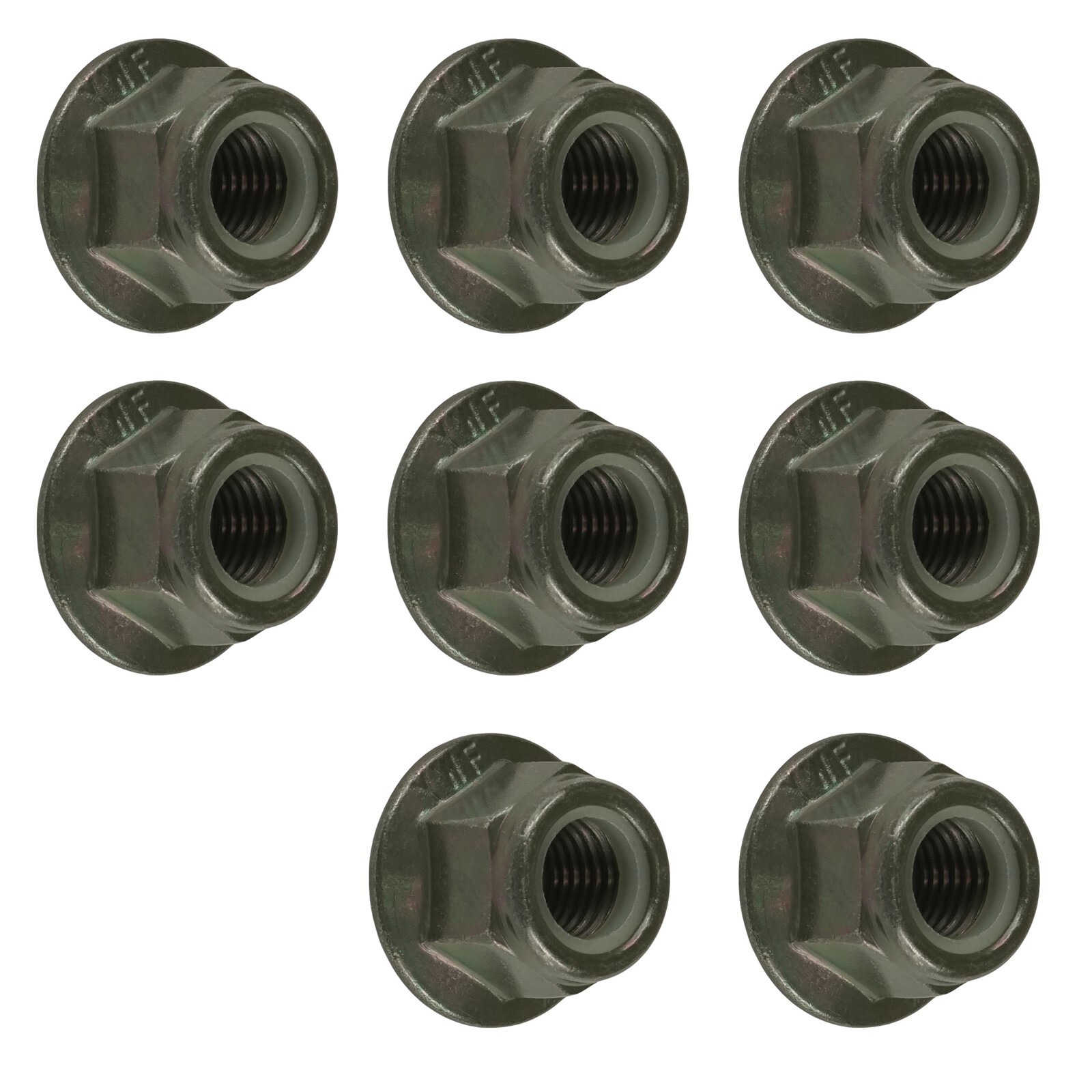8x Engine Mount Flanged Nylon Lock Nut for Polaris 7547333