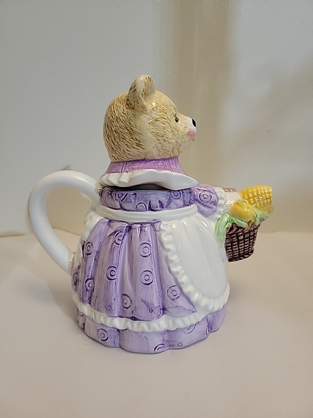 Heritage Mint Honey Bear With Apron Teapot Mama Bear Creamer
