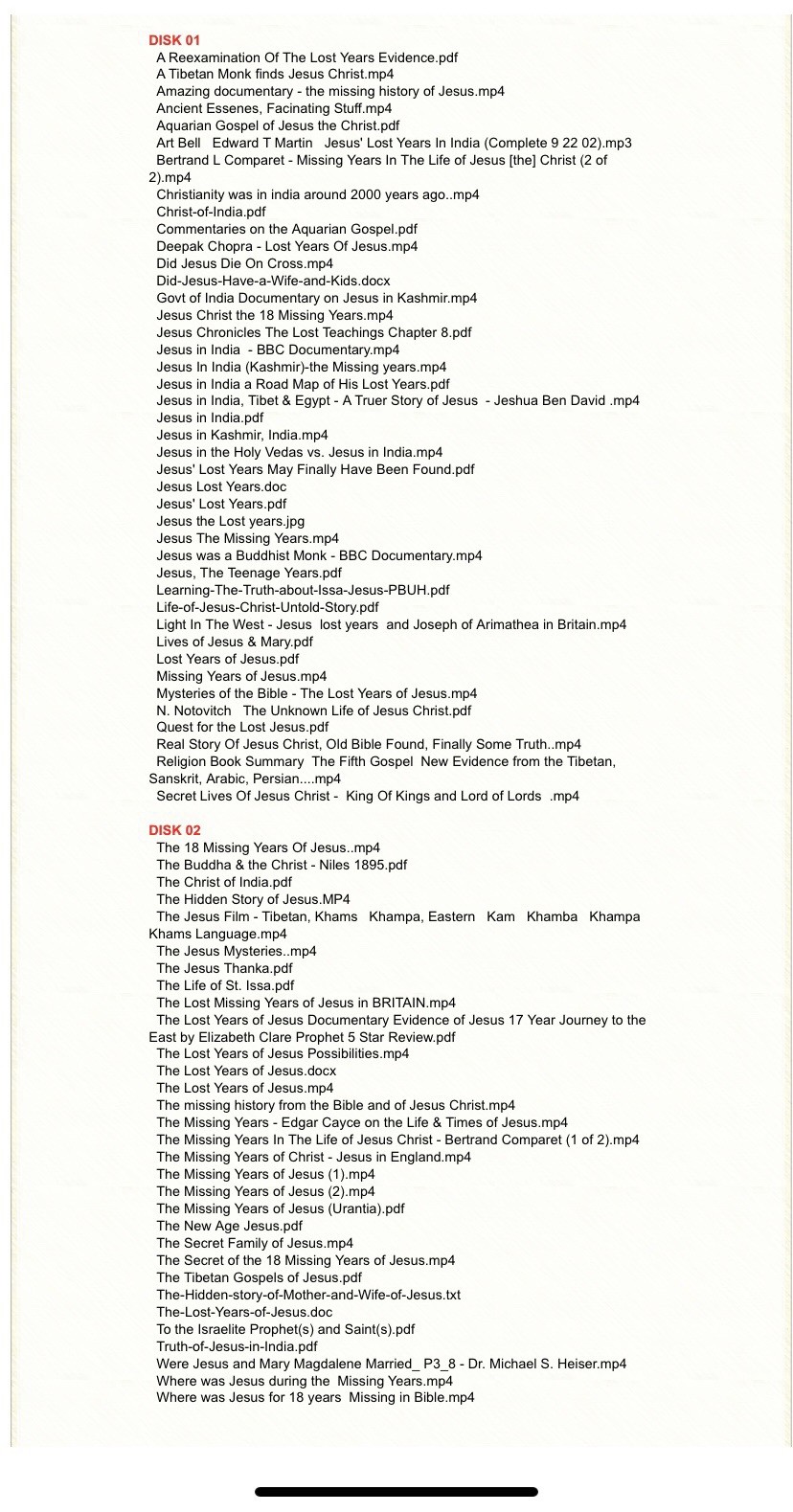 Sojourn of the Christ - Lost Years of Jesus in India Kashmir Tibet 2 DVDROM